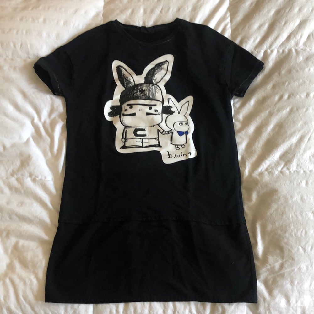 Black bunny dress